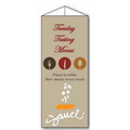 Three Sided Table Tent Menu